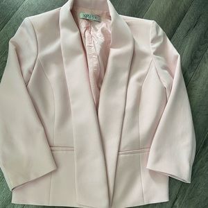 Beautiful baby pink blazer size XS